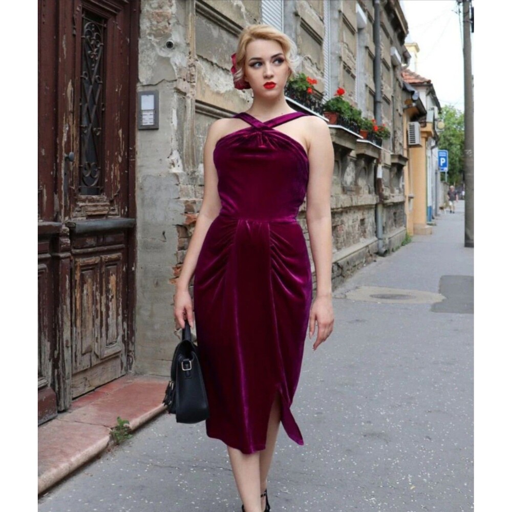 Belle Poque Velvet Dress